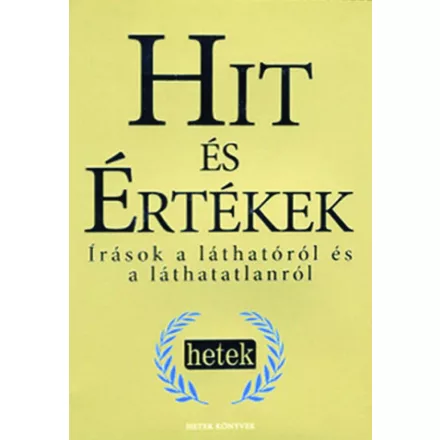 Hit és értékek