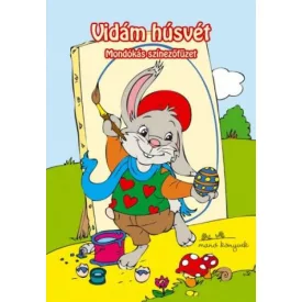 Vidám húsvét - Mondókás színezőfüzet