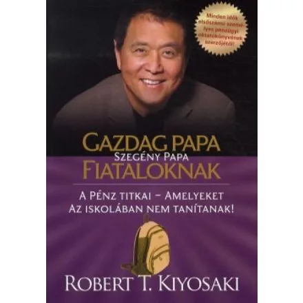 Gazdag papa Szegény papa fiataloknak