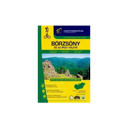 Börzsöny turistakalauz 1:40.000