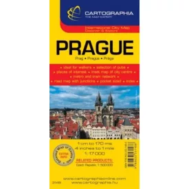 Prága várostérkép