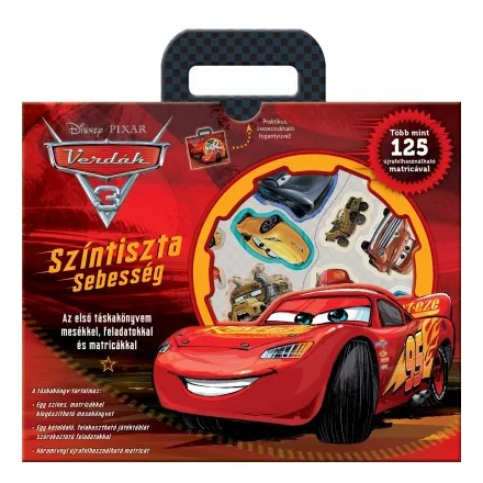 Disney - Verdák 3. - Színtiszta sebesség - Táskakönyv