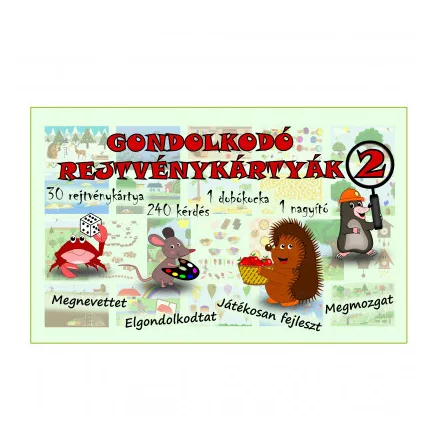 Gondolkodó rejtvénykártyák 2.