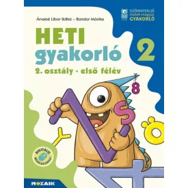   Heti gyakorló 2. osztály - első félév - Magyar és matek gyakorlófeladatok