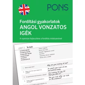 PONS Fordítási gyakorlatok ANGOL VONZATOS IGÉK