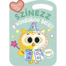 Színezz a vonalakon belül - Bagoly