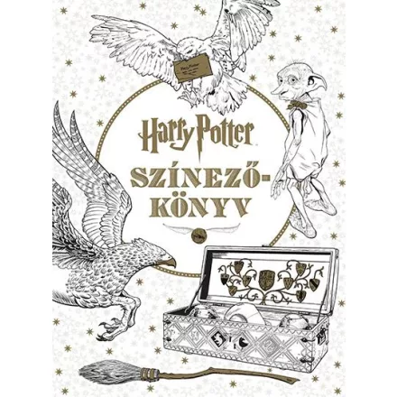 Harry Potter színezőkönyv