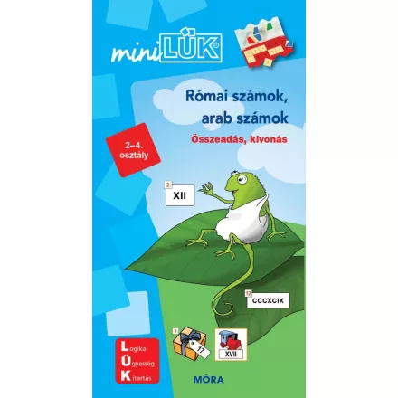 Római számok, arab számok - Összeadás, kivonás - miniLÜK 2-4. osztály LDI 808