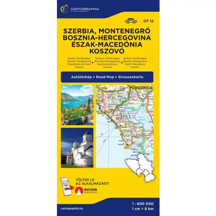 Szerbia, Montenegró, Bosznia-Hercegovina, Észak-Macedónia, Koszovó