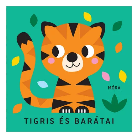 Tigris és barátai - Zörgő textilkönyv rágókával