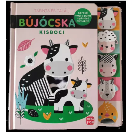 Bújócska - Kisboci - Keresd meg a puha tapintású mintákat!