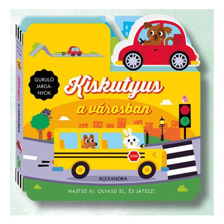 Kiskutyus a városban