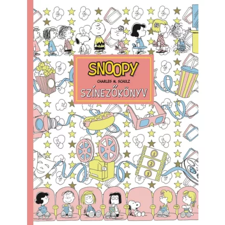 Snoopy színezőkönyv