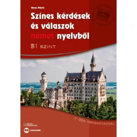   Színes kérdések és válaszok német nyelvből - B1 szint (online hanganyaggal)