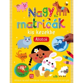 Nagy matricák kis kezekbe - Állatok