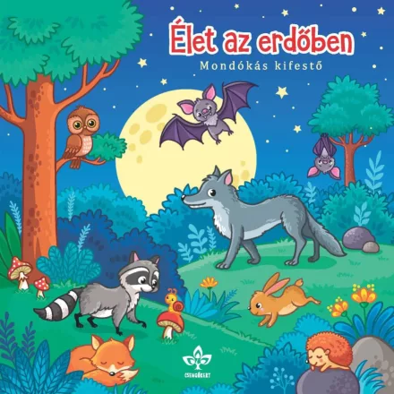 Élet az erdőben – Mondókás kifestő