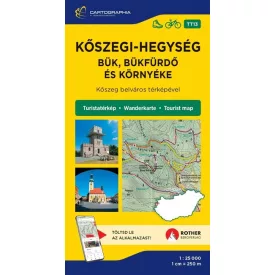 Kőszegi-hegység turistatérkép [TT13]