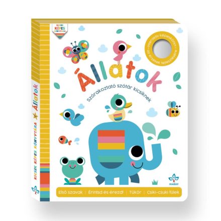 Állatok – Interaktív képeskönyv az érzékek fejlesztésére