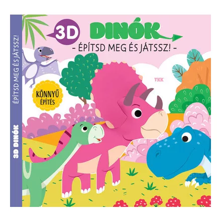 3D Dínók - Építsd meg és játssz!