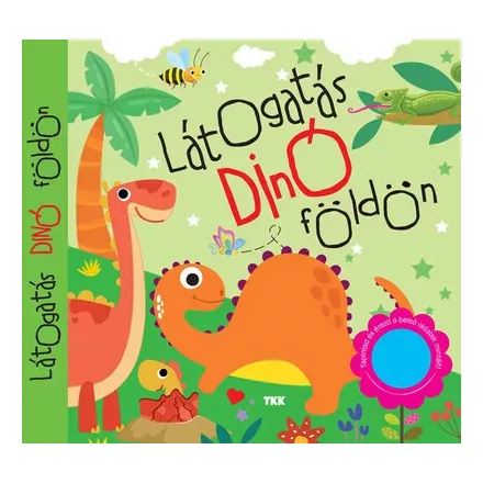 Látogatás dínóföldön - Tapintsd és érezd a belső oldalak mintáit!
