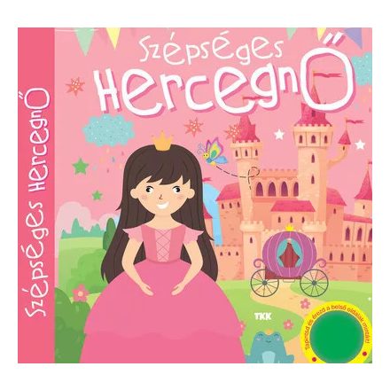 Szépséges hercegnő - Tapintsd és érezd a belső oldalak mintáit!