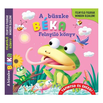 A büszke béka - felnyíló könyv