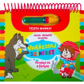 Varázsolj színeket! - Piroska és a farkas