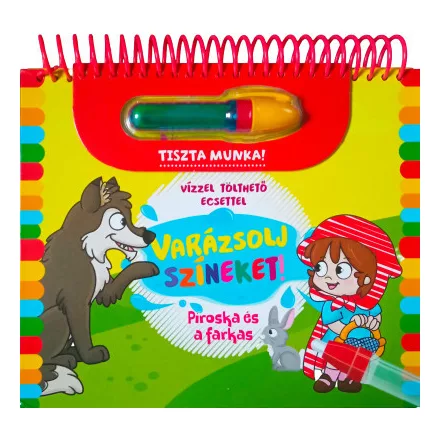 Varázsolj színeket! - Piroska és a farkas