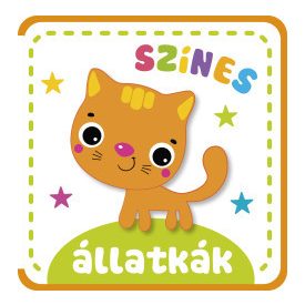 Színes állatkák - szivacskönyv