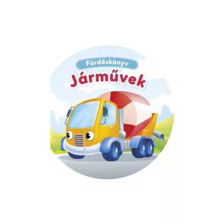 Járművek - fürdőskönyv