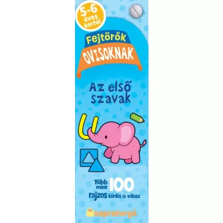 Fejtörők ovisoknak - Az első szavak