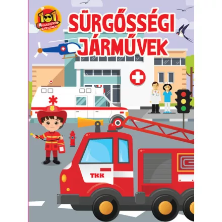 Sürgősségi járművek - Foglalkoztató matricákkal
