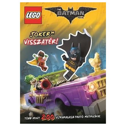 Lego Batman - Joker visszatér - 200 matricával