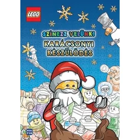 Lego színező - Karácsonyi készülődés