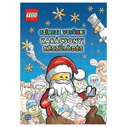 Lego színező - Karácsonyi készülődés