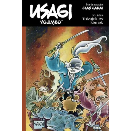 Usagi Yojimbo 30.kötet - Tolvajok és kémek