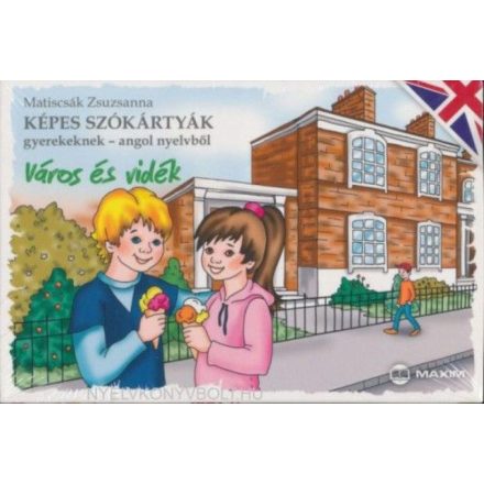 Képes szókártyák gyerekeknek angol nyelvből - Város és vidék