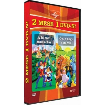 A három muskétás - Óz, a nagy varázsló - DVD