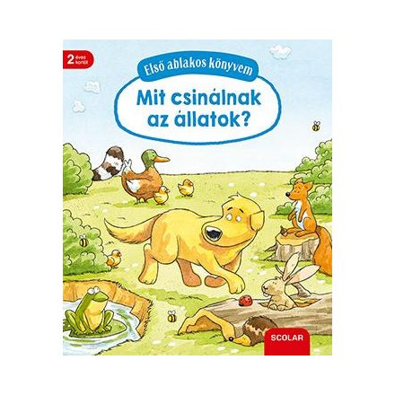 Első ablakos könyvem - Mit csinálnak az állatok?