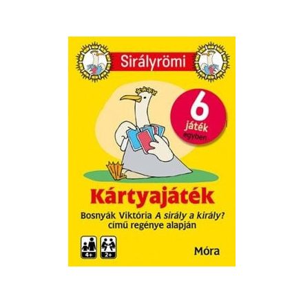 Sirály Römi kártyajáték + rejtvényfüzet