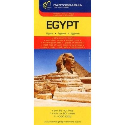 Egyiptom útitérkép 1:1 000 000