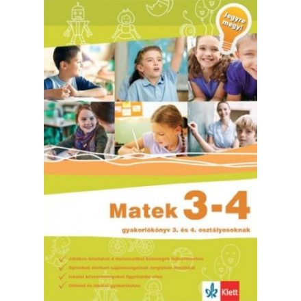 Matek 3-4 - Gyakorlókönyv 3. és 4. osztályosoknak - Jegyre megy!