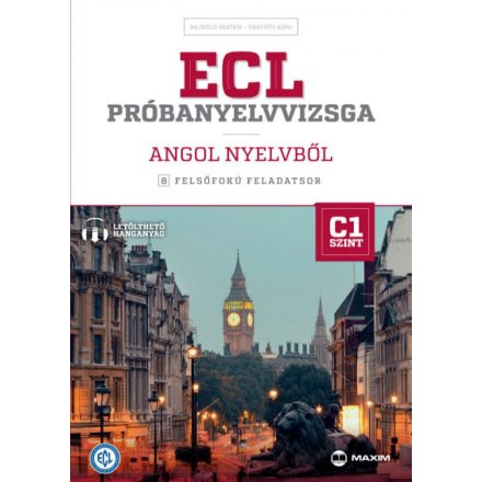 ECL próbanyelvvizsga angol nyelvből - 8 felsőfokú feladatsor