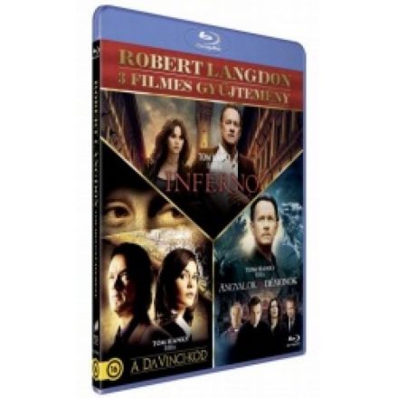 Robert Langdom 3 filmes gyűjtemény - Blu-ray