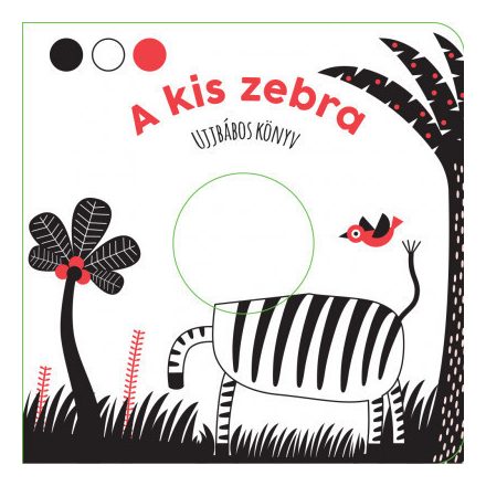 A kis zebra - Ujjbábos könyv