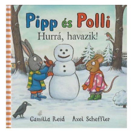 Pipp és Polli - Hurrá, havazik! (puha lapos)