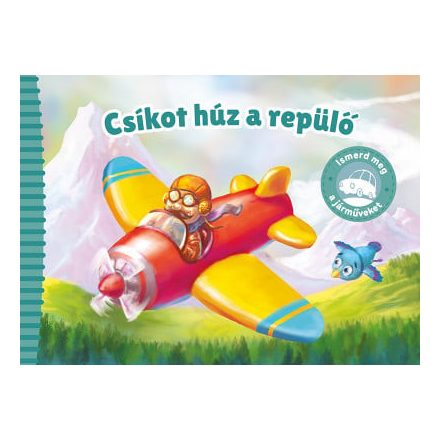 Csíkot húz a repülő