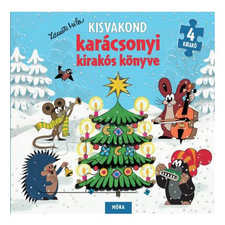 Kisvakond karácsonyi kirakós könyve