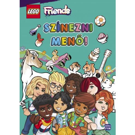 Lego Friends - Színezni menő!