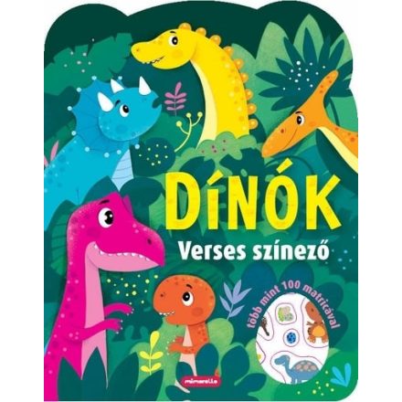 Dinók - Verses színező